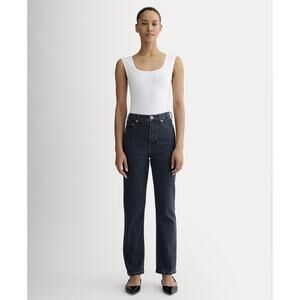 NWT Everlane Women's High-Key Stovepipe Jean in Dark Indigo
